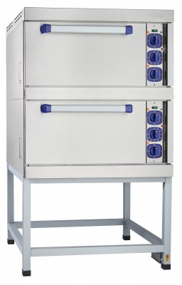 Шкаф жарочный ШЖЭ-2-01, нерж. духовка, подставка, 840х900x1510 мм, лицев. нерж.