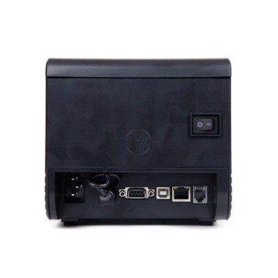 Чековый принтер TRP80USE III (USB, RS, Ethernet, автоотрез, звонок, дисплей, черный) c БП